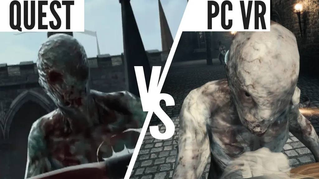 In Death: Unchained Oculus Quest vs PC VR Graphics Comparison
