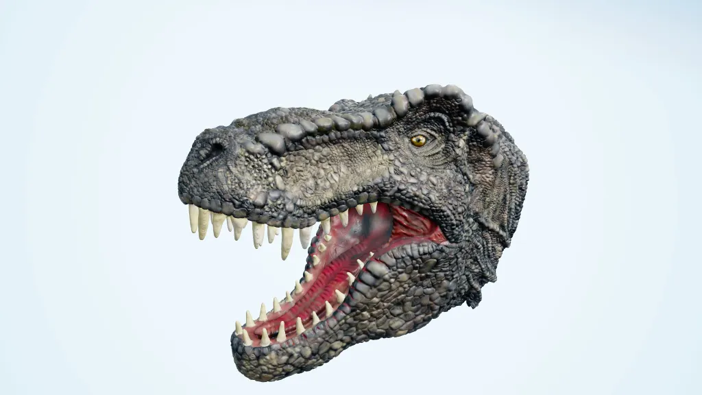 This Enormous T. Rex Made In SculptrVR Took 700 Hours To Print