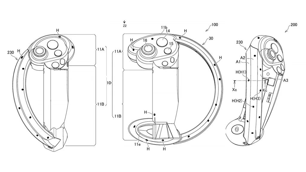 New PSVR Controllers Show Inside-Out Tracking, Index-Like Design In Fresh Patent