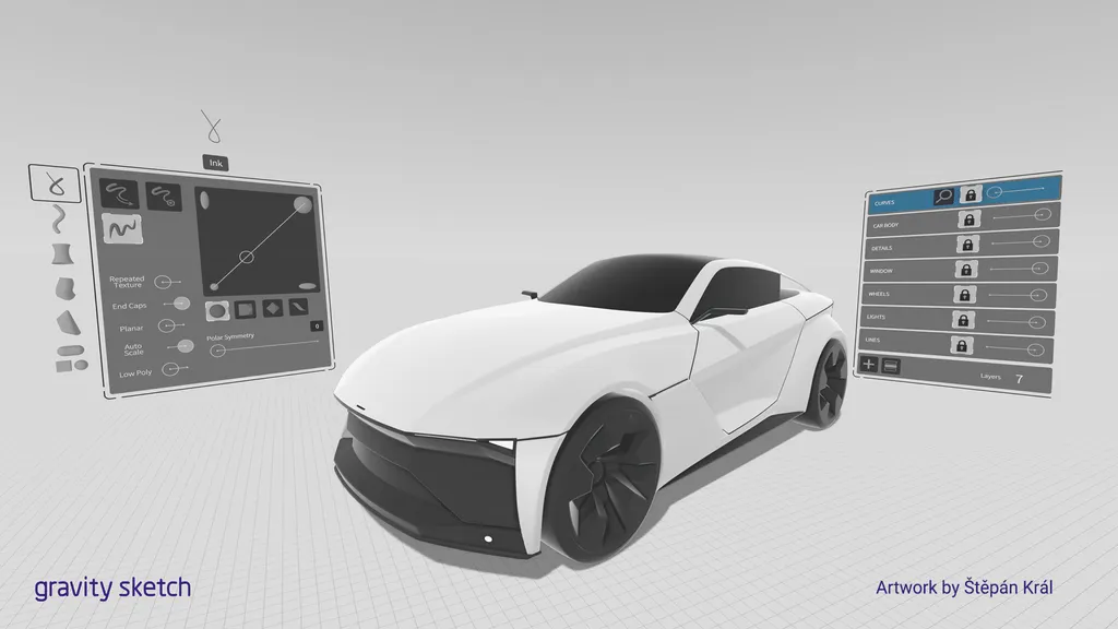 Gravity Sketch's Art Creation Platform Goes Free, Even On Oculus Quest