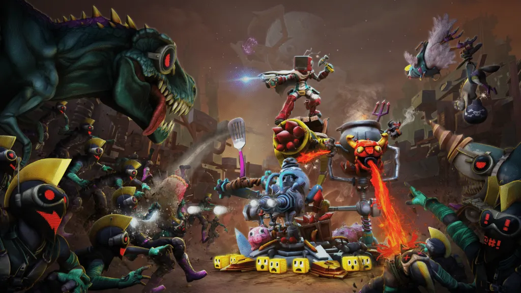 Captain ToonHead Mixes FPS And Tower Defense On Quest