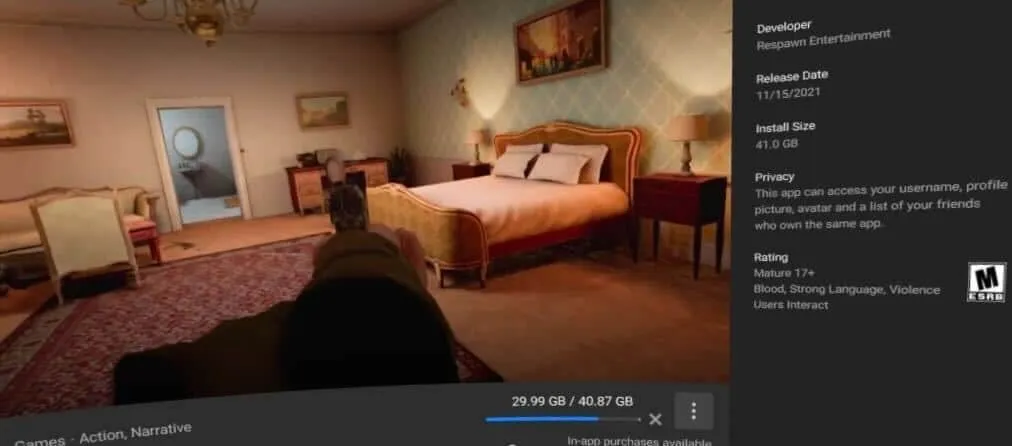 Medal Of Honor Barely Fits On 64GB Quest 2