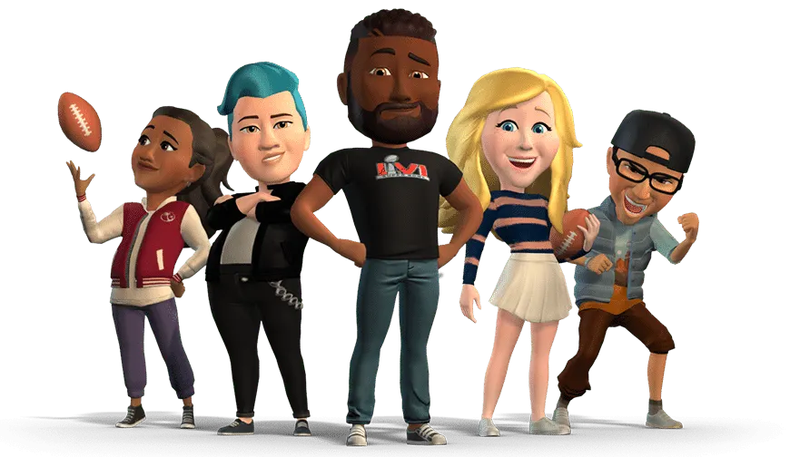 Meta Avatars Get More Facial Shapes And Super Bowl T-Shirts