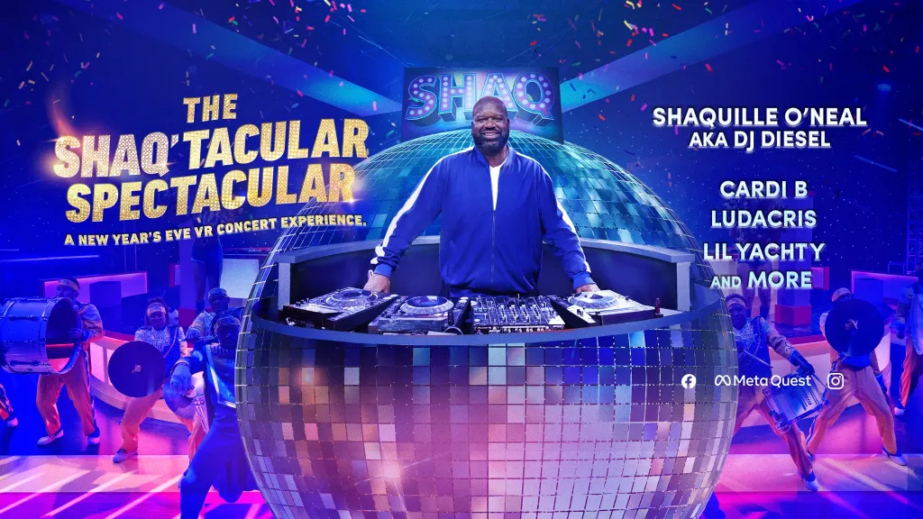 Horizon Worlds Celebrates New Year's Eve With Shaq