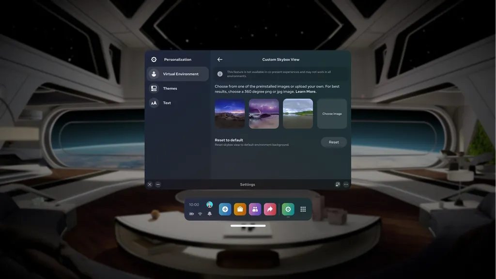Quest v54 Improves Pro Controller Tracking And Lets You Set A Custom Home Skybox