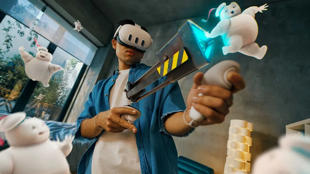 Meta Connect 2023 games VR and MR - Ghostbusters Rise of the Ghost Lord mixed reality