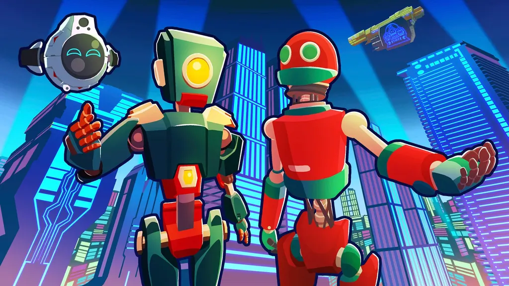 Border Bots VR key art