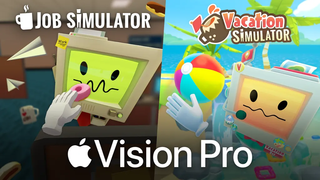 Job Simulator & Vacation Simulator Are Coming To Apple Vision Pro
