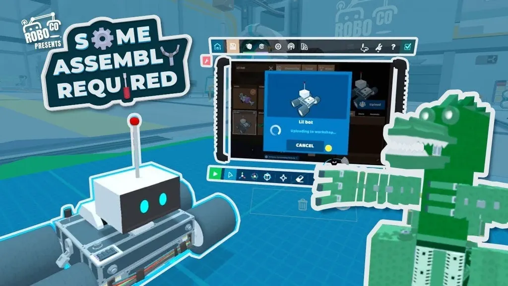 Some Assembly Required Can Build Kaiju Sized Robots In A VR Sandbox