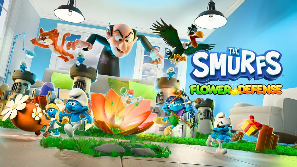 The Smurfs - Flower Defense Hands-On: An Adorable Strategy Game On Quest