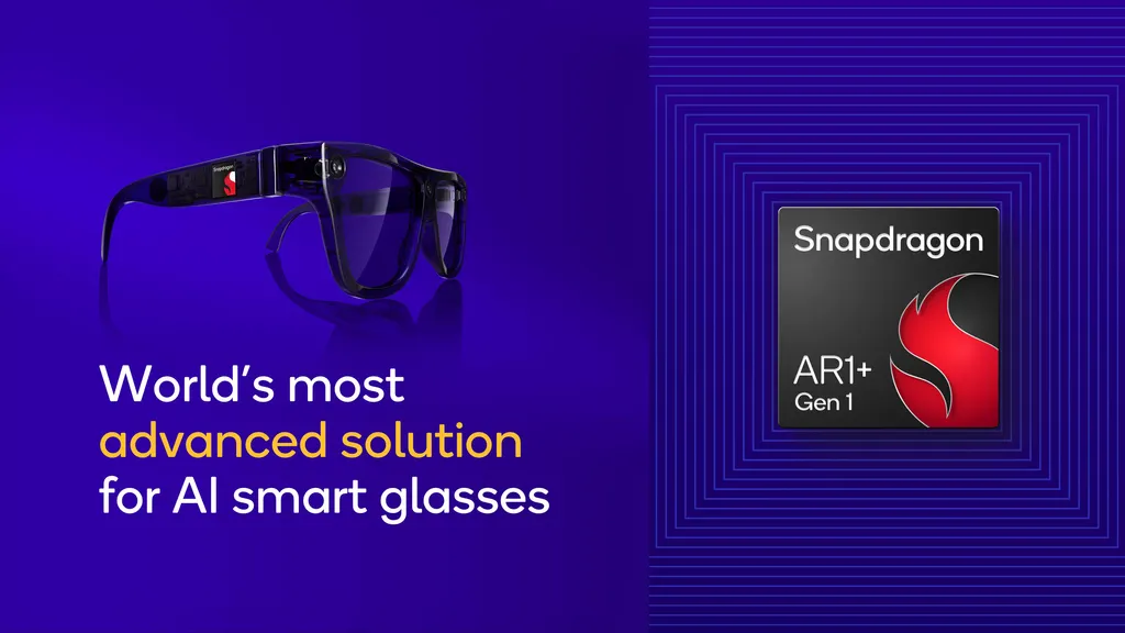Qualcomm Reveals Snapdragon AR1+ Chip For High-End Smart Glasses