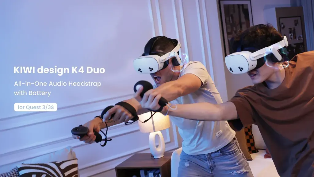The KIWI K4 Duo Is A New Audio Head Strap For Quest 3 & 3S