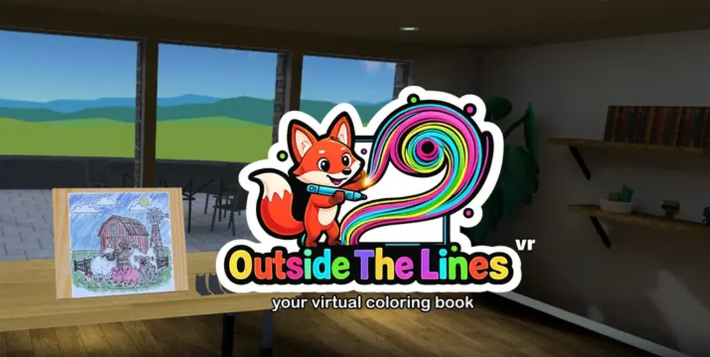 Outside The Lines VR Review: A Simple Coloring App That’s Easy To Settle Into