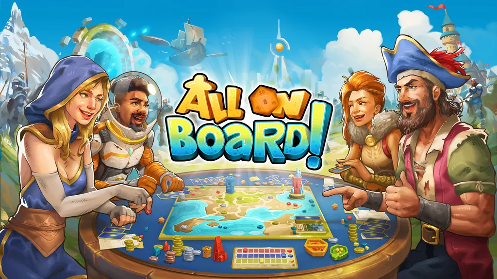 Tabletop Party Game All On Board Adding A Free New Game This Week