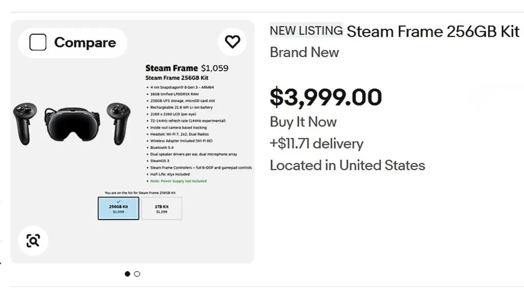 Scalpers & Scammers Swoop In To Prey On Waitlisted Would-Be Steam Frame Buyers