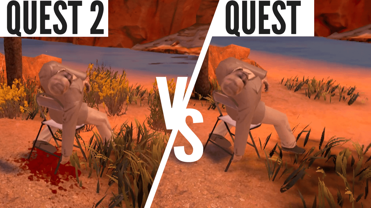 Arizona Sunshine Quest 2 Vs Quest Graphic Comparison