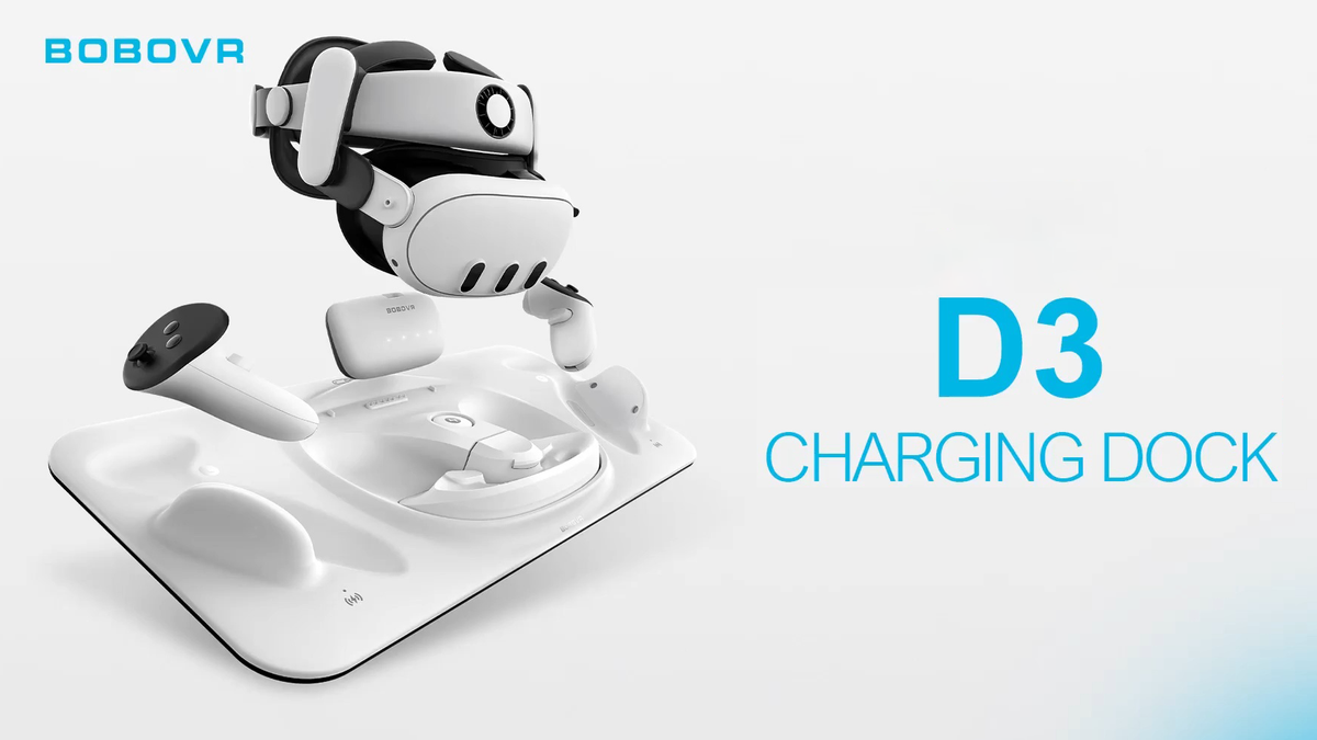 BoboVR D3: A Cheaper Quest 3 Dock With Extra Features