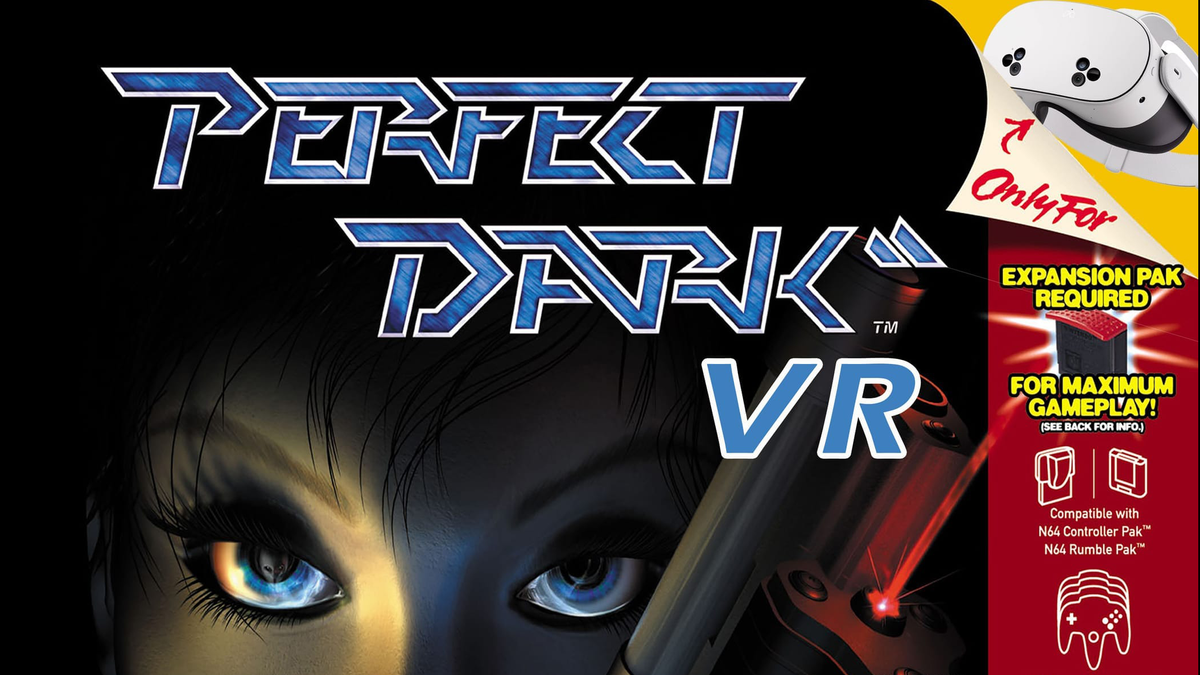 Fanmade VR Port Of Nintendo 64 Classic Perfect Dark Out Now On Quest & PC