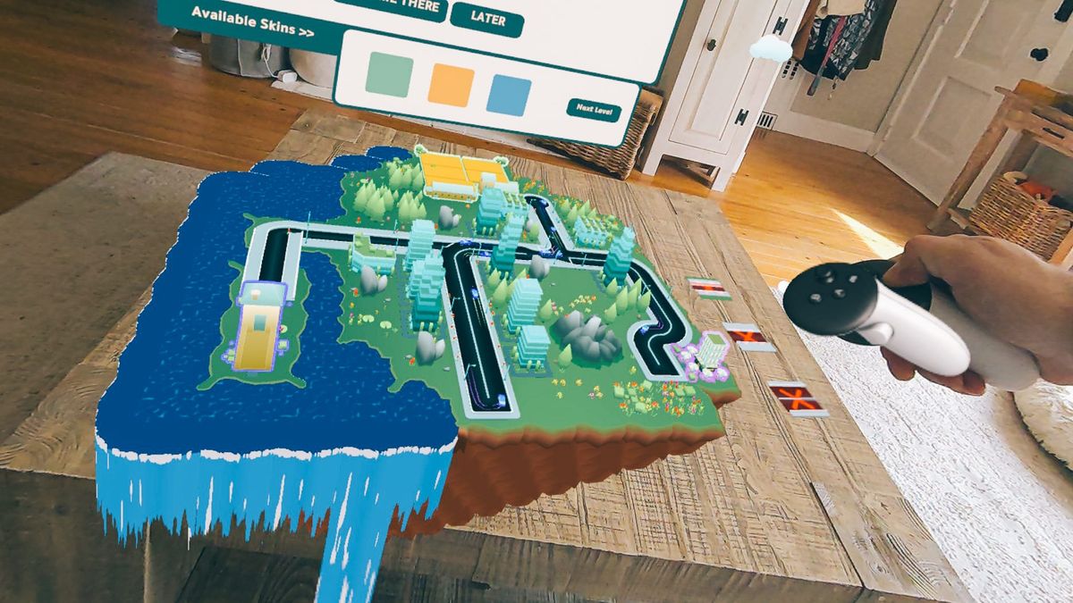 uploadvr.com - James Tocchio - Traffix XR: Cities Of Tomorrow Review - A Relaxing & Challenging VR Puzzler