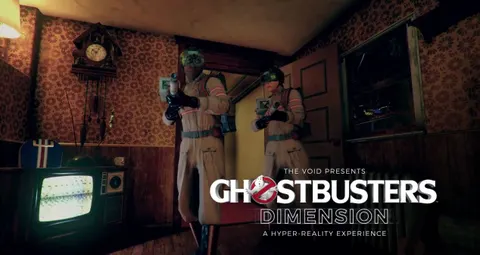 Here's a Sneak Peek at THE VOID's VR 'Ghostbusters' Experience