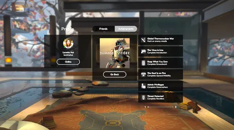Field In View: Why Oculus Is Missing A Trick With Its VR Achievements
