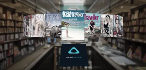 'Vivepaper' Is HTC's Immersive Reading Experience That Mixes AR With VR