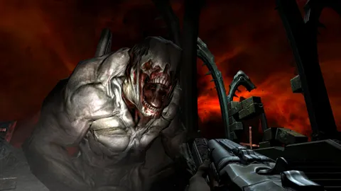 Team Beef Adds Two Handed Weapon Grips To Doom 3 VR On Quest, Fixes Scale