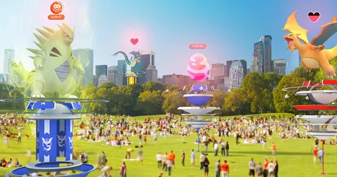 Co-op Raids, Updated Gyms, And More For Pokemon Go's Anniversary