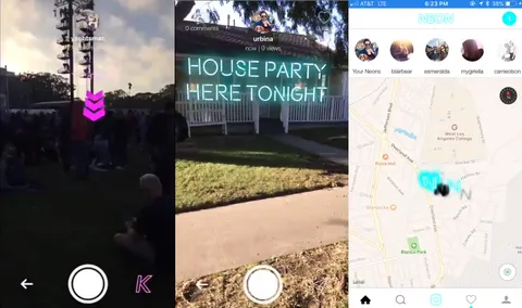 Neon Is A Social AR App For Friend Finding And Sign Posting