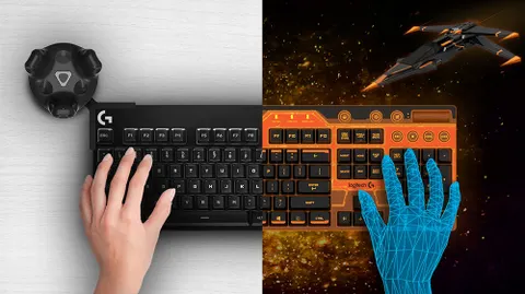 Logitech Is Working On A VR Keyboard That Works With Vive Tracker