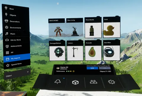 Oculus Update: Import Objects To Home, 5K Video Method Released