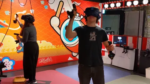 Inside Mazaria, Japan's Best VR Arcade With Dragon Quest, Evangelion VR + More
