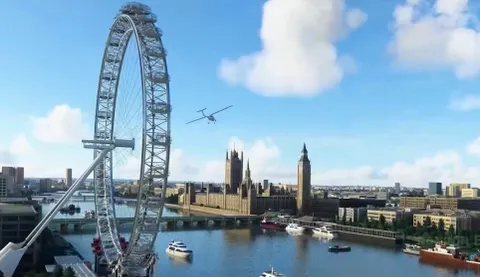 Flight Simulator Shows Gorgeous UK Landmarks In Update Teaser Trailer