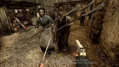 Resident Evil 4 VR Has Dual-Wielding And Physical Inventory