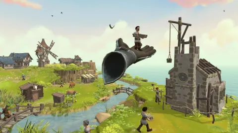 Townsmen VR Review: Little People In Little Houses