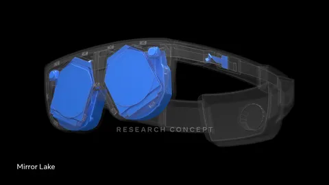 Meta Building 'Mirror Lake' Compact Varifocal Concept With 'Holocake' Lenses