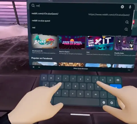 Meta Adds Direct Touch Menu Panels To Quest In v50 PTC Update