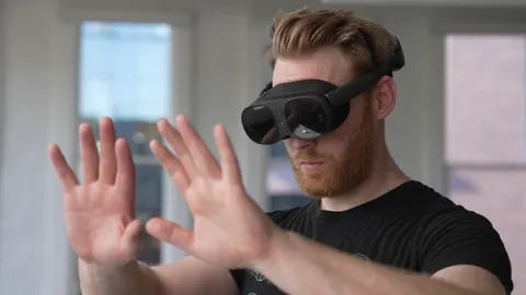 HTC Vive XR Elite System Interface Gets Direct Touch Mode Beta & Landscape 2D Apps