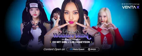 Watch K-POP Concert Girls in Wonderland in VR
