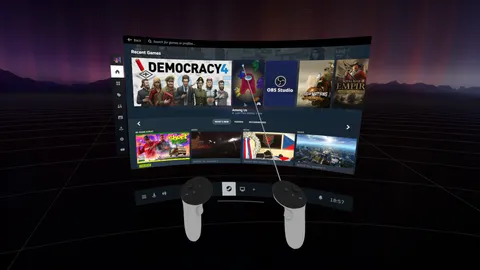 SteamVR Update Shows Controller Models For Quest 3 & Pro And Upgrades Theater Mode