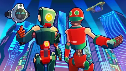 Border Bots VR key art