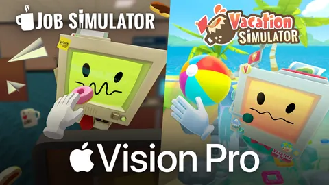 Job Simulator And Vacation Simulator Arrive On Apple Vision Pro