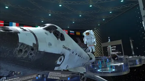 Ocarina Of Time, Drivable Steam Train, & A Space Museum In VRChat On PC