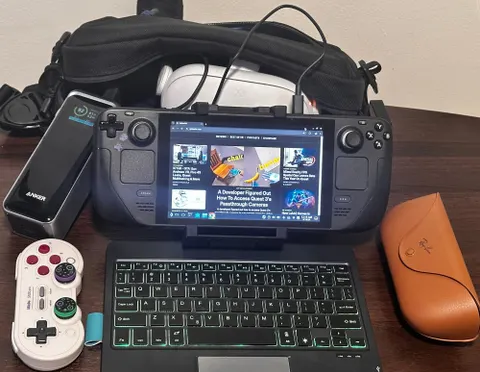 Steam Decktop: Steam Deck & Meta Quest HDMI Link Make A Modular Gaming PC