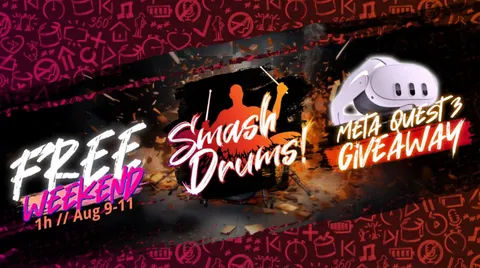 Play Smash Drums For Free This Weekend and Enter the Quest 3 Giveaway