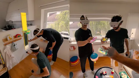 Track Craft's Colocation Update Lets Multiple Quest Headsets Play Together In Mixed Reality