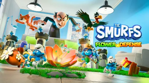 The Smurfs – Flower Defense Will Bring VR & MR Strategy To Quest 3 This May