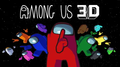Among Us 3D key art