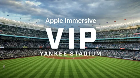Yankee Stadium Friday Night Baseball Apple Immersive Video Coming In April