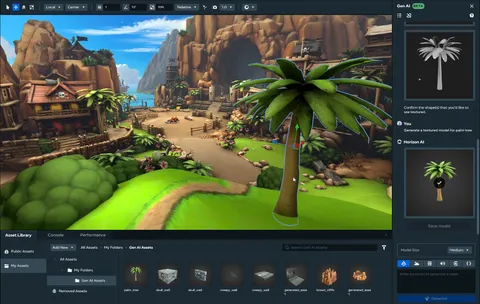 Meta Horizon Desktop Editor Can Now AI-Generate 3D Meshes & Textures
